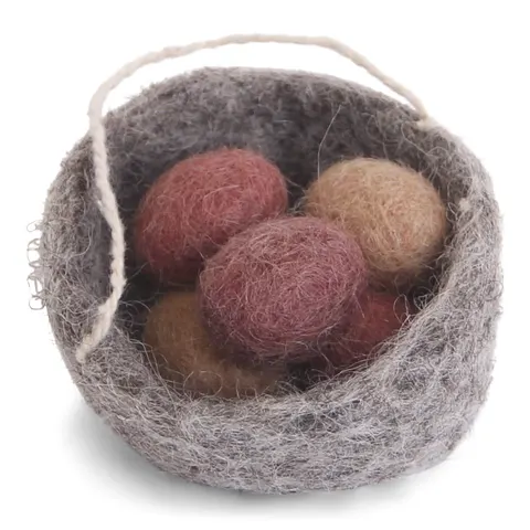 Gniazdko Nest w/Red Eggs Gry & Sif
