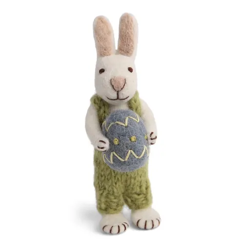 White Bunny w/Pants & Blue Egg Gry & Sif