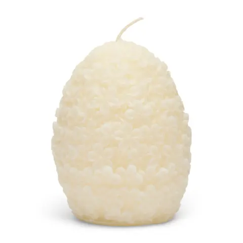Świeca Flowers Candle white Riviera Maison