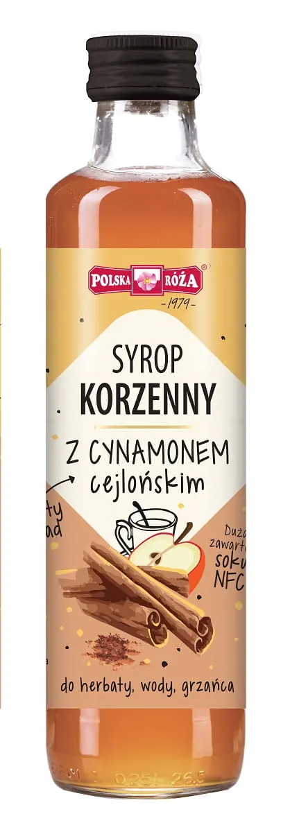 Syrop Korzenny z Cynamonem 250 ml Polska Róża