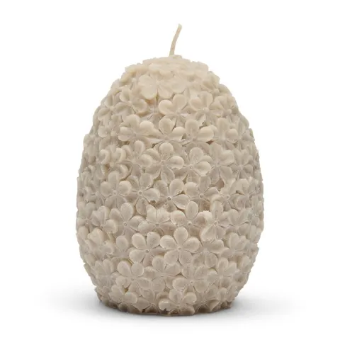 Świeca Flowers Candle flax Riviera Maison