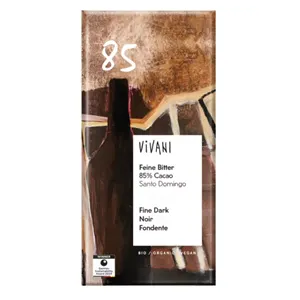 Czekolada Gorzka 85% BIO 80 g Vivani