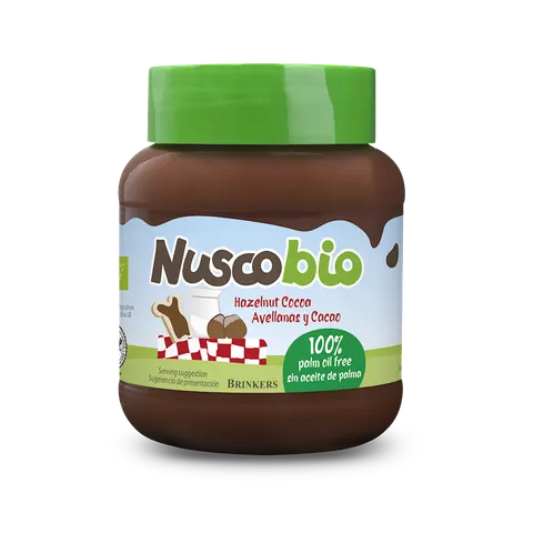 Krem Orzechowo - Kakaowy BIO 400 g Nuscobio