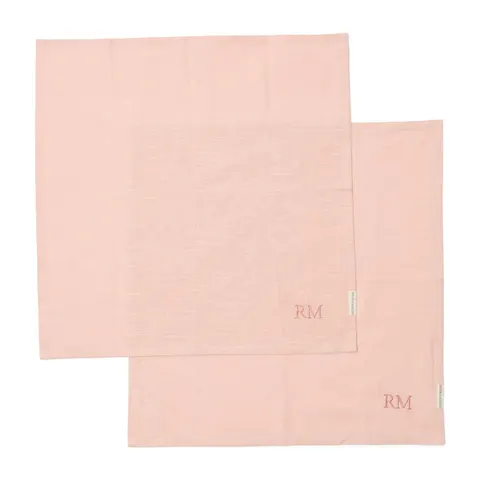 Serwetka bawełniana Summer Bliss pink Riviera Maison 2szt.