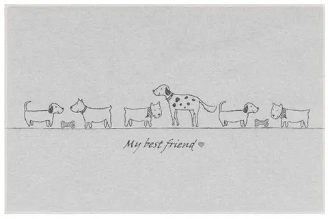 Mata dla pieska best friends big 120x80