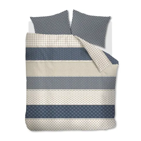 Zestaw pościeli RM Ropes Navy Riviera Maison 200x200/220