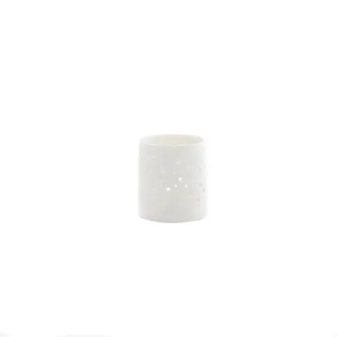 Świecznik Sögne white t-lightholder dots small