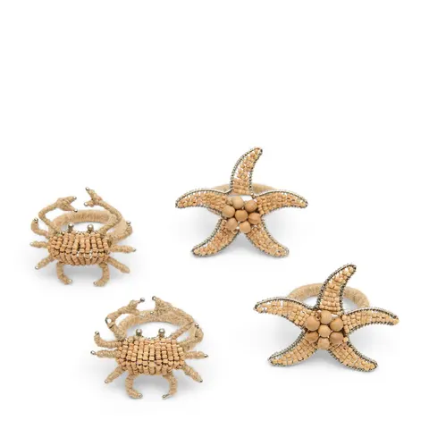 Pierścień na serwetki Sealife Riviera Maison 4szt.