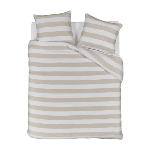 Zestaw pościeli RM Striped Sand Riviera Maison 200x200/220