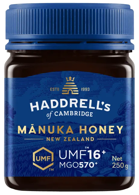 Haddrell's Manuka Honey miód manuka UMF16+ MGO570+ 250g