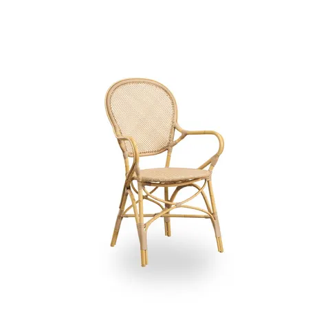 Krzesło Rossini Exterior Dining Armchair Sika Design Natural