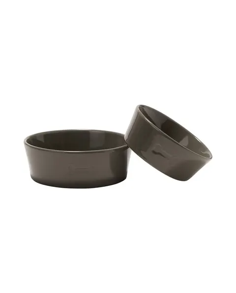 Miska dla psa Stoneware dog bowl, stone Lexington Company M