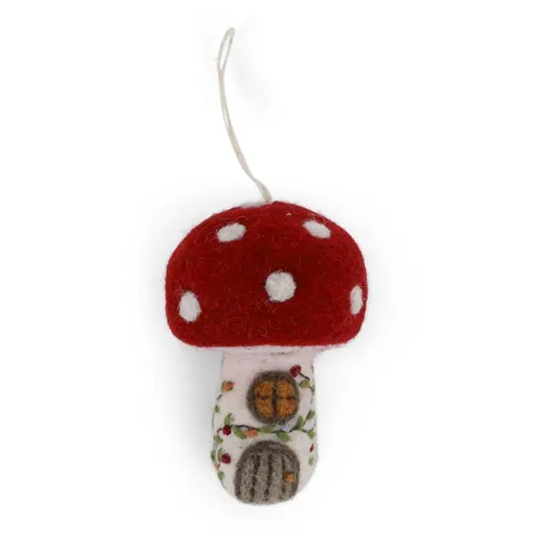 Mushroom House Gry & Sif - Small