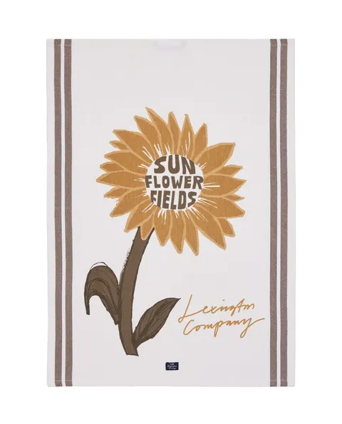 Ręcznik kuchenny Sun flower organic cotton kitchen towel Lexington