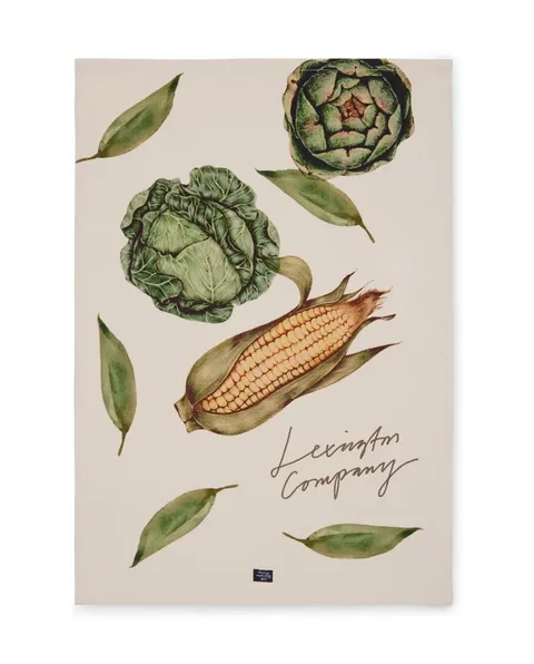 Ręcznik kuchenny Vegetables organic cotton kitchen towel Lexington