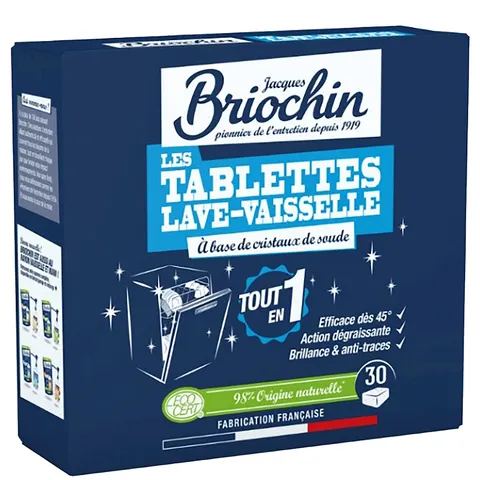 Tabletki Do Zmywarek Silnie Odtłuszczające ECO 30 szt. Briochin