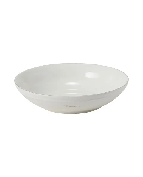 Miska Lexington porcelain medium bowl, white/beige Lexington