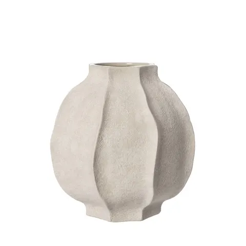 Wazon Stoneware d18 h18 naturwhite Ernst