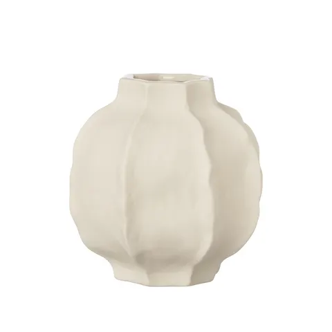 Wazon Stoneware d13 h14 naturwhite Ernst