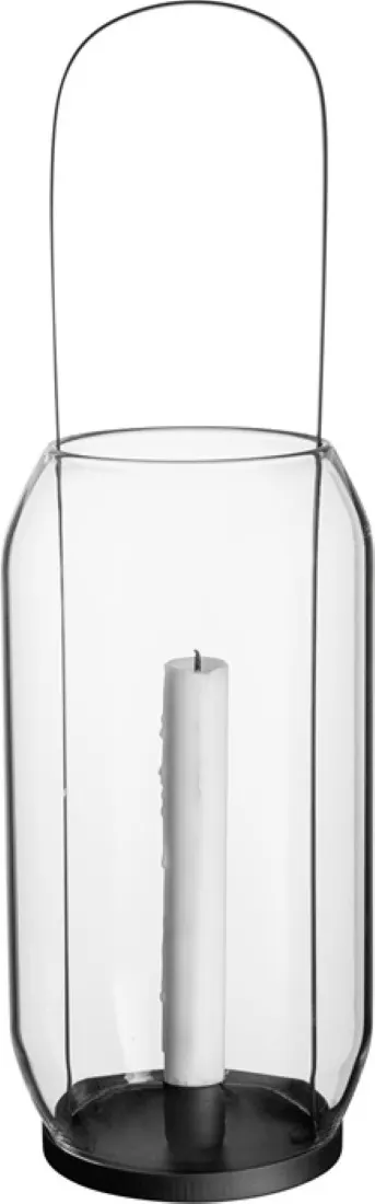 Latarenka Crown Candle d13 h40 Ernst black