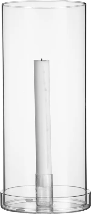 Świecznik in Glass d12 h29 Ernst