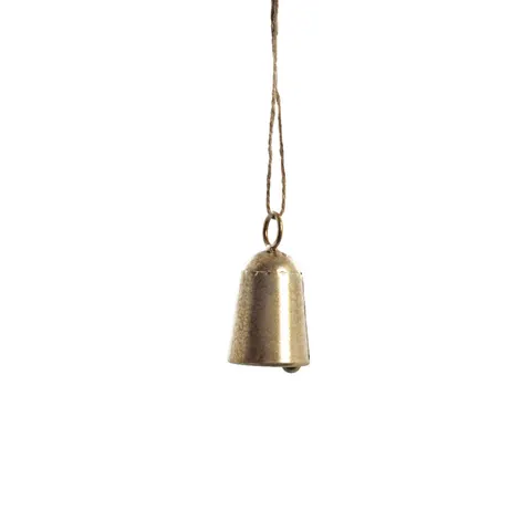Ozdoba Missia Bell Lene Bjerre h8cm light gold