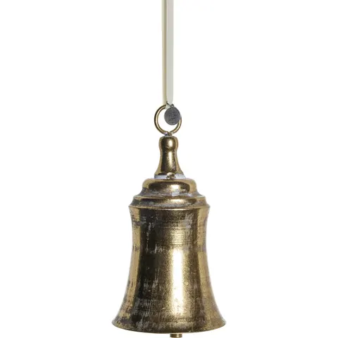 Ozdoba MissiaOrnament Bell Lene Bjerre h18 cm light gold