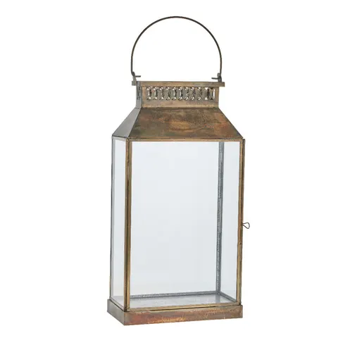 Latarenka Signe Latern h38,5cm Ant. Brass