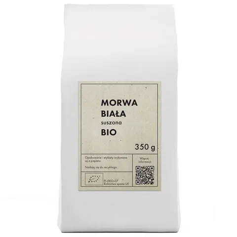 Morwa Biała Suszona BIO 350 g The Planet