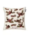 Poszewka Pine twigs organic cotton velvet pillow cover Lexington 50x50