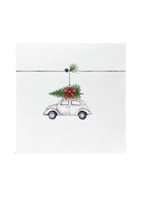 Papierowe serwetki Sögne Xmas Car