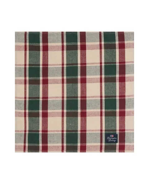 Serwetka Checked linen/cotton Lexington