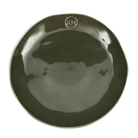 Talerz obiadowy Portofino Dinner Plate Green Riviera Maison