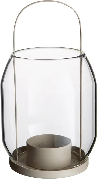 Latarenka tealight d13 h22 beige Ernst