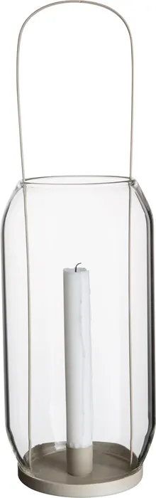 Latarenka crown candle d13 h40 beige Ernst