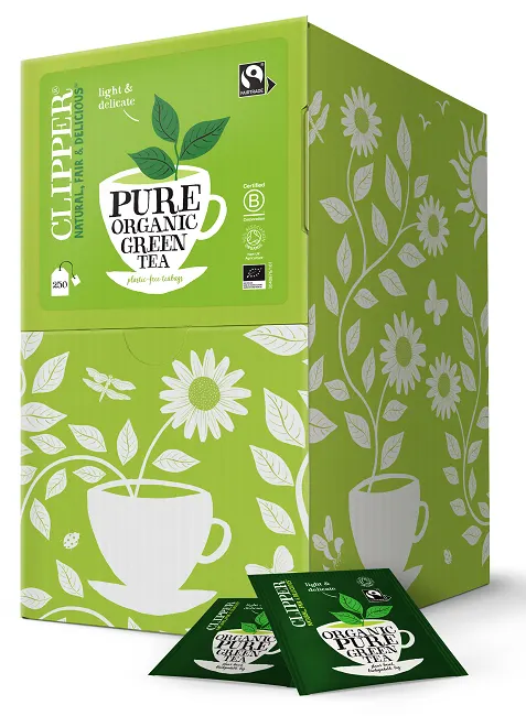 Herbata Zielona Fair Trade BIO (150 x 2,0g) 500g Clipper