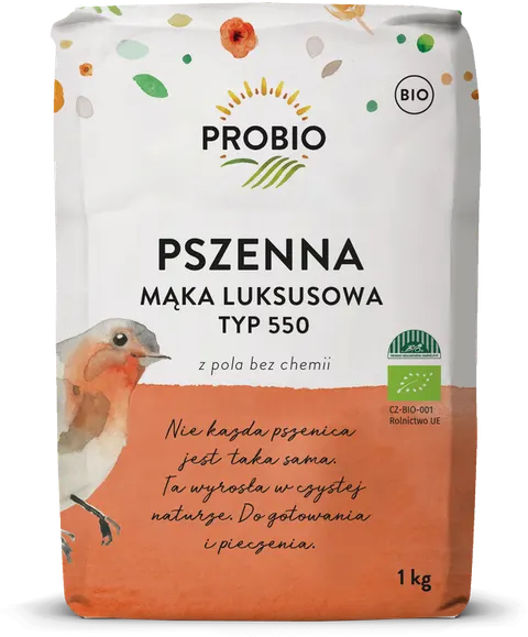 Mąka Pszenna Luksusowa Typ 550 BIO 1kg Probio