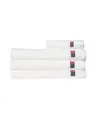 Ręcznik Velour jacquard logo towel, white Lexington 30x50 biały