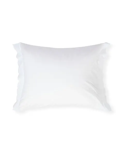 Poszewka Cotton percale scallop wing pillowcase, white Lexington 50x70