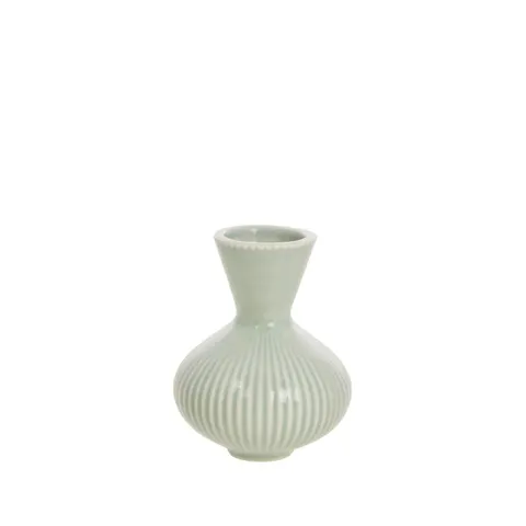 Wazonik Dalula light green H8,7 Lene Bjerre