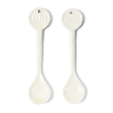 Łyżeczki Portofino Spoons Riviera Maison White 2szt
