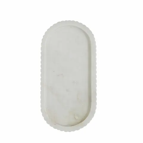 Taca Eliana tray 25x12.5 cm. white Lene Bjerre