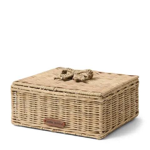 Pojemnik rattanowy Bow Storage Box M Riviera Maison