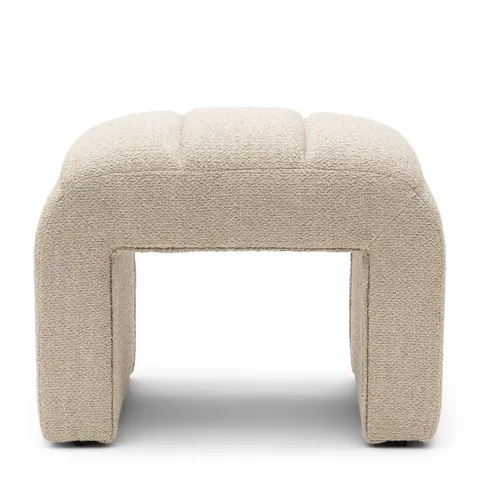 Puf Brera Stool Natural Grey Riviera Maison
