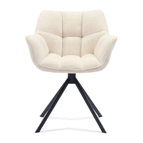 Krzesło Carnaby DAC Turn Leg Antique White Riviera Maison