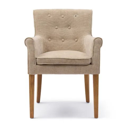 Krzesło La Scala DAC Natural Linen Riviera Maison