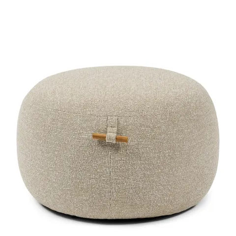 Puf Aspen Mountain Weave Riviera Maison Dune Sand