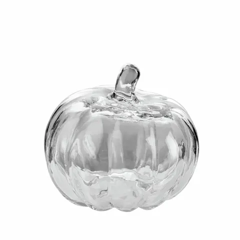 Dynia Halina pumpkin 9.5x9.5x7.5 cm. Clear Lene Bjerre