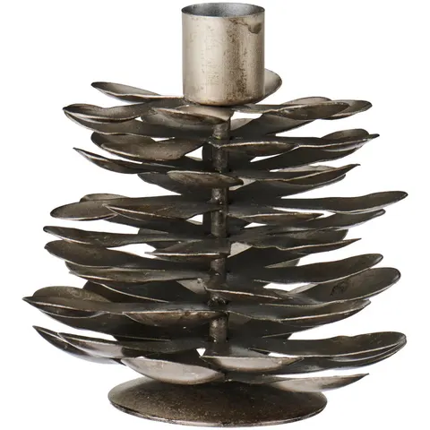 Świecznik Candle holder Eira Ib Laursen 2,2 cm stare srebro
