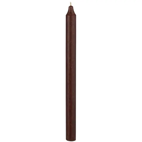 Świeca Dinner candle chocolate rustik Ib Laursen Ø:2.2 H:29